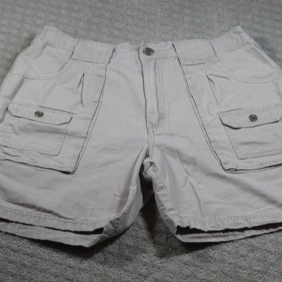 Short Cargo Randonnée Cabela's Classic Rise - Vert, 7 Poches, Coton, Taille 12 (Occasion)